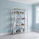 okcool Waterproof Shelf Cover,All Clear Wire Shelf Cover with Zipper,Transparent PVC Clearly Visible.(Fits 36" Wx18 Dx72 H Shelves)