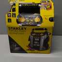 STANLEY 1000 Peak Amp Automotive Jump Starter, Portable Power  2.1A/10W USB Port, 12V Outlet, 120 PSI Air Compressor for Tires, Bikes & Sports Equipment