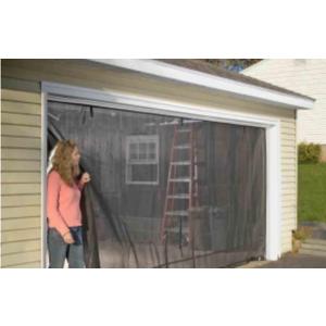 Snap On Screens 8' x 7' Garage Screen, includes Zipper & Storage Kit, Easy Assembly, Easy Pass Through