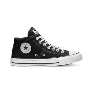Converse Women's Chuck Taylor All Star Madison Mid Top, Black/Black/White, 9.5