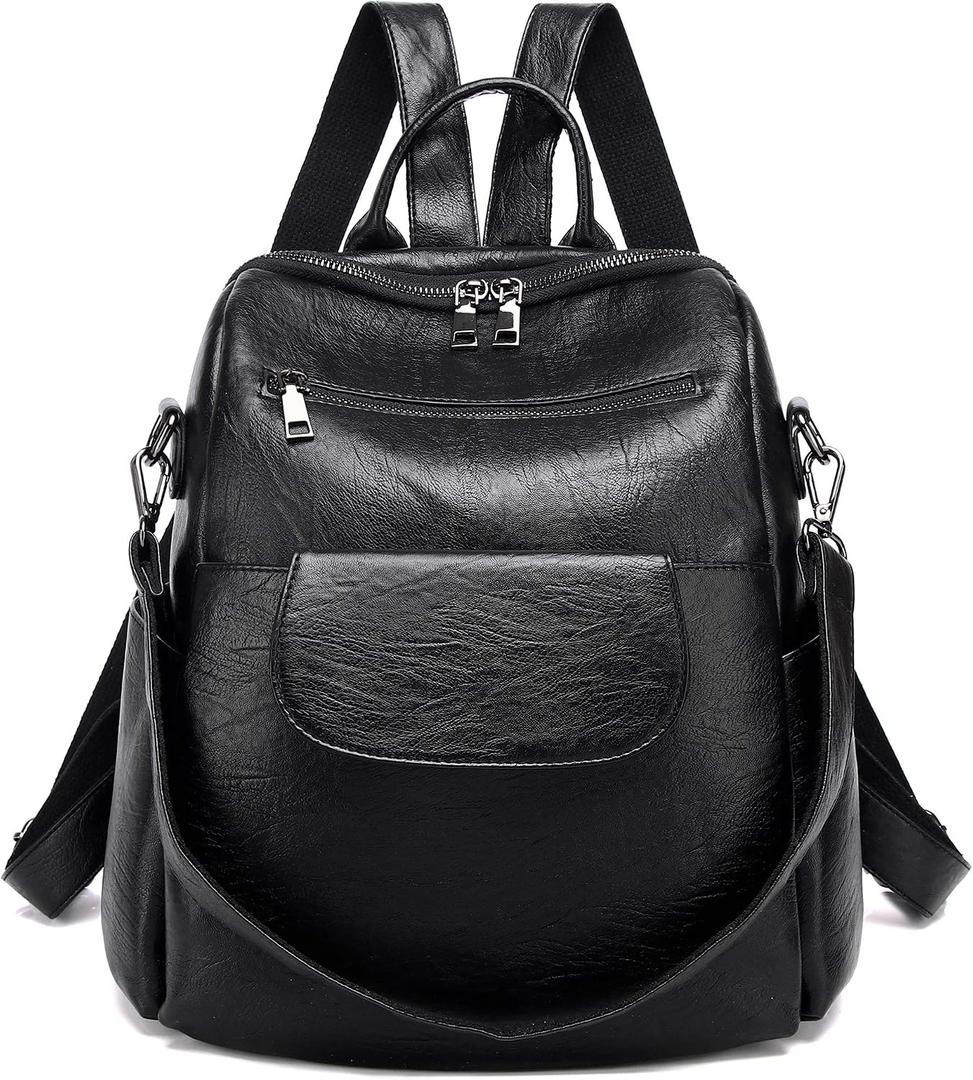Women Fashion Backpack Purse Waterproof Bookbags Travel Shopping Rucksack Convertible Ladies Shoulder Bag