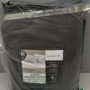 LANE LINEN 100% Egyptian Cotton Sheets Queen Size Bed Set Naturally Cooling & Breathable Sateen Queen Sheets Set, Long-Staple Cotton for Lasting Softness, Snug Fit 15" Deep Pocket Fitted - Charcoal