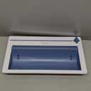 RANCOVY Vinyl Roll Holder with Trimmer for Cricut Maker 3 and Cricut Explore 3, Perfect for Clean Precise Cuts of Smart Vinyls and Heat Transfer Vinyl Iron On (Blue)