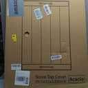 Noodle Board Stove Cover with Handles for Electric, Gas Stove Top, 29.5"L x 22"W