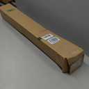 LazBlinds No Drill Blackout Roller Shades, 35" W x 72" H, Black