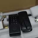 Smart Door Lock,Keyless Entry Door Lock for Front Door,Security Smart Deadbolt with Touchscreen Keypad,App Remote Control Fingerprint