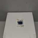 bUCLA 100PCS Black Plastic Plates with Gold Trim - Heavy Duty Black Gold Square Plates Disposable - Include 50 Each (Dinner & Dessert) for Party & New Year (7.25&10inch-100pcs)