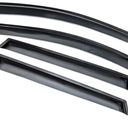 Acrylic Smoked Window Deflectors for 2008-2013 Rogue S, SL, SV ^Outside Mount Visor^