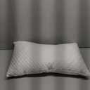 Sidney Sleep Pillow for Side and Back Sleepers - Comfort for Neck and Shoulder Pain - Adjustable Contour Fill - Queen Size - Extra Fill Included (White) (Queen (Pack of 1))