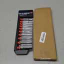 PGROUP 10PCS 3/ 8” Drive Deep Socket Set, Metric(10mm-21mm), 6-Point, Cr-V Steel, Chrome Plated Socket With Hanging Bracket, Cover Most Commonly Sizes