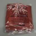 HWY 50 Red Decorative Throw Pillow Covers 20x20 Inch for Couch Sofa Living Room Bed, Soft Christmas Big and Small Snowflakes Print Throw Pillows Cases Cushion Cover Pack of 2