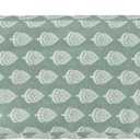 FUNHOME Outdoor Bench Cushion Covers 48" x 18" x 3", No Insert! Patio Bench Cushion Covers for Outdoor Furniture,Water Resistant Patio Loveseat Cushion Cover 1 Pack, Fair Green (Covers ONLY)