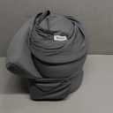 Vekkia King Size（76"x10"x6"） Bed Wedge Pillow Replacement Cover Only/Headboard Pillow Case/Mattress Wedge Cover, (Grey）