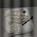 Stackable Closet Organizers and Storage 6 Cube Storage Organizer Closet Organizer for Bathroom Closet Storage for Wardrobe (11.8 x 11.8 x 11.8 Inch, White 1)