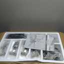 Hunter 42 inch Indoor Ceiling Fan with LED Lights - Ceiling Fan with Pull Chain, For Bedroom, Living Room, or Kitchen, Low Profile Mount, No Remote, 5 Blades - Builder 51092, Brushed Nickel