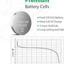LiCB 10 Pack CR1632 3V Lithium Battery CR 1632