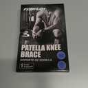 Knee Brace Patellar Tendon Support Strap for Women, Knee Pain Relief Adjustable Neoprene Knee Strap for Fitness, Excercise (Black, Large)