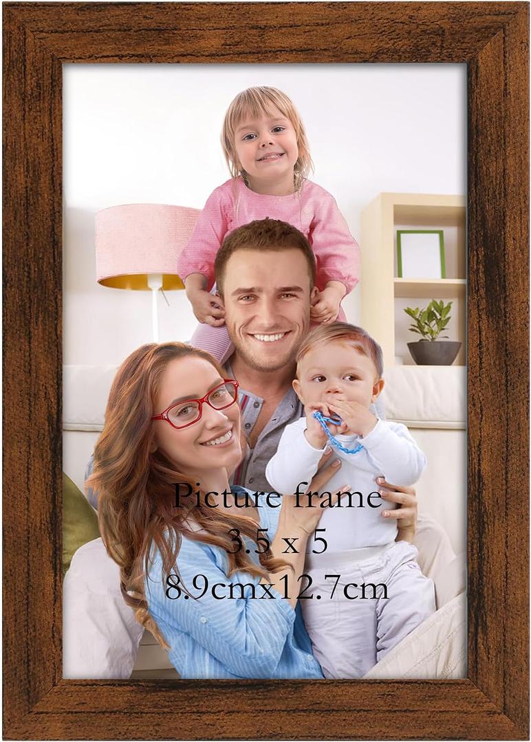 Giftgarden 12x18 Picture Frame Rustic Brown, 12 by 18 Thin Poster Photo Frame for Gallery Wall Display, Single