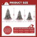 2 x Dremisland Pink Christmas Tree Skirt 48 Inch Sparkly Sequin Velvet Tree Skirts Glitter Plush Christmas Decorations Luxury Faux Fur Xmas Tree Mats for Party Holiday Home New Year Decor