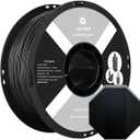 R QIDI TECHNOLOGY PLA Filament 1.75mm, 3D Printer Filament PLA Rapido, Suitable for High Speed Printing, 3D Printing Filament Fit Most FDM 3D Printers, 1 KG Spool (2.2lbs), Black