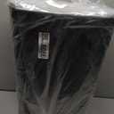 Mind Reader Slim Laundry Hamper with Lid, 60L Clothes Basket, Ventilated Plastic, Black (Single)