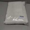 Natural Linen Curtains for Living Room Tassel Border Semi Sheer Boho Curtain Panels Light Filtering Linen Textured Window Treatments Set,2 Panels 40 x 95 InchesRod Pocket