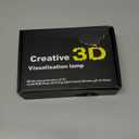 3D Illusion Night Light, 16 Color Night Light - 3D LED Intelligent Remote Control Lamp for Children's Room Decoration and Children's Gifts