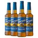 Torani Sugar Free Hazelnut Flavored Drink Syrup, 25.4 fl oz (Pack of 4) BBD:03-27-28