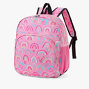 Kids Backpack for Girls Toddler Backpack for Preschool Kindergarten Child Cute Daycare School Bookbag Travel Pink Rainbow