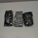 CHARMKING Compression Socks (3 Pairs) Knee High Compression Sock for Women & Men Stockings for Running, Cycling,Athletic (Small-Medium, 09 Black/White/Black)