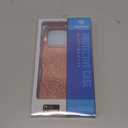 MILPROX Compatible for iPhone 17 Pro Glitter Case 6.3 inch, Stylish Luxury Shiny Sparkle Bling Sparkly Rubber Gel Shell Case Design for Women Girls, Girly Fashion Chic 3 Layers Bumper Cover - Pink