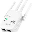2026 WiFi Extender Signal Booster for Home, 9800sq.ft Wireless Internet Repeater, Long Range WiFi Booster and Signal Amplifier w/Ethernet Port, WiFi Router Extender Support 99% Devices, 1Tap Setup