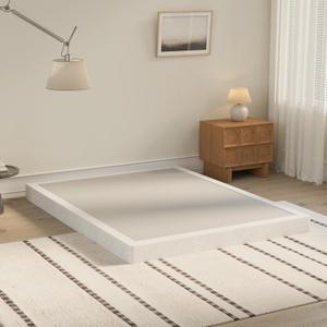 Box Spring for Queen Bed 4 Inch - Heavy Duty Metal Mattress Foundation with Easy Clean Cover,Metal Low Profile Queen Box Spring Only,Noise Free,Easy Assembly