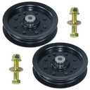 NICHEFLAG 2 Pack 753-08171 Idler Pulley for Cub Cadet 42" 50" RZT 50 Deck