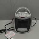 Amazon.com: GiveBest Portable Electric Space Heater with Thermostat, 1500W/750W Safe and Quiet Ceramic Heater Fan, Heat Up 200 Square Feet for Office Room Desk Indoor Use, Silver : Home & Kitchen