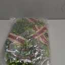 Yilloog 6 Pcs Christmas Kitchen Cabinet Wreaths Decorative Boxwood Wreaths with Ribbon Artificial Greenery Farmhouse for Decorating Front Door Window Party(Red Black Plaid with Linen)