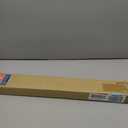 BlindsAvenue Cellular Honeycomb Cordless Polyester Shade, 9/16" Single Cell, Light Filtering, White, Size: 22" W x 48" H