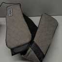 Blue Elf Shiatsu Electric Neck Back Massager Pillow 3D Kneading with Heat for Shoulder, Lower Back, Foot, Leg Muscles Pain Relief Relax in Car Office and Home (Gray)