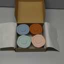 Moonkie Silicone Baby Food Containers | 4 oz Baby Food Storage Jars with Airtight Lids | Reusable Baby Food Jars, Freezer,Microwave and Dishwasher Safe, Perfect for Infant & Toddler