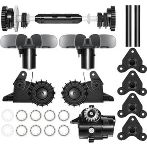 Replacement Tune Up Kit Fit for Polaris Quattro P40 P4000 Pool Cleaners, Rebuild Parts R0995100 with Drive Shaft, GearBoxs, Axles, Bearings and Cyclonic Turbines Replacement Tune Up Kit Fit for Polaris Quattro P40 P4000 Pool Cleaners, Rebuild Parts R0995100 with Drive Shaft, GearBoxs, Axles, Bearings and Cyclonic Turbines