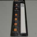 Under Cabinet Lighting Wireless, 15inch Rechargeable Motion Sensor Light Indoor, 3 Color Closet Light Battery Operated with LED Power Display, Magnetic Under Counter Lights for Kitchen, Home (2Pack)