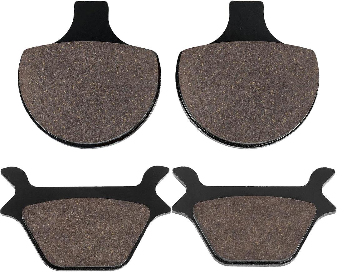 Front and Rear Brake Pads for Harley Davidson Sportster 883 1200, Heritage Softail, FLSTF Fatboy, Heritage Softail, Heritage Springer, Softail 1988-1999