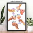 3 x Retro Trend Green Cocktail Poster Art Printing College Style Art Aesthetics Youth Bar Cart Decoration Poster Canvas Wall Art Prints for Wall Decor Room Decor Bedroom Decor Gifts12x18inch Unframed (PIK03)