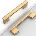 12 Pack 4"(102mm) Champagne Bronze Cabinet Pulls Kitchen Cabinet Handles Bronze Drawer Pulls Cupboard Hardware for Cabinets CK0015 (4 Inch Hole Center)