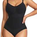 Gotoly Shapewear for Women Tummy Control Shapewear Bodysuit Seamless Faja Body Shaper Waist Trainer Body Suit Butt Lifter, Size Medium