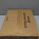 Sakugi Clothes Rack - Large-Capacity Clothing Racks for Hanging Clothes with Lockable Wheels, Space-Saving Metal Coat Rack for Bedroom, Laundry Room, Entryway, 45.6" x 16.9" x 59", White