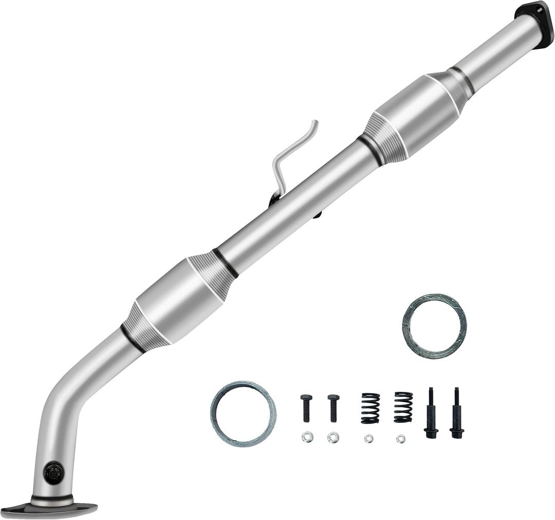 FortunaFlow Catalytic Converter Compatible with Toyota Tacoma 2005-2015 2.7L Rear, Replace 54702, 174100C100(EPA Compliant high flow standard)