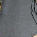 Uross Laundry Hamper with Lid- 100L Large Laundry Basket with Bamboo Handles, Clothes Hamper with Lid for Bedroom, Tall Laundry Hamper Basket with Lid, Big Dirty Clothes Hamper for Laundry, Grey