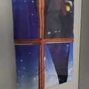 New Year Curtain 43x69 In