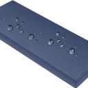Outdoor Waterproof Bench Cushion 30x16x2 inches, High-Density Comfortable Memory Foam Cushion, Anti-slip Smooth Zipper And Fade Resistant Seat Pad For Patio Garden Swing Porch Furniture - Dark Blue